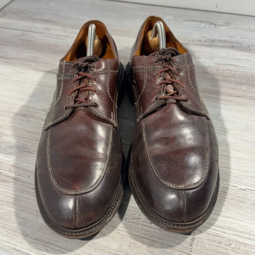 Allen Edmonds 1642 Brown Wilbert Split Toe Men's Size 11.5 D